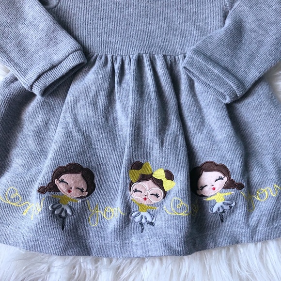 ✨HOST PICK✨EUC Grey Knit Mayoral Dress - Picture 3 of 5